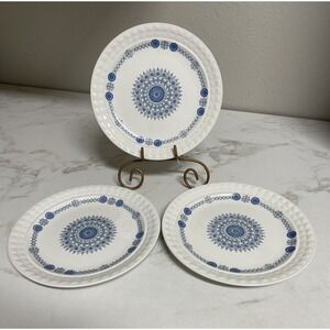 Pontesa Castillian Granada IronStone 7" Salad Plates Set of 3 Made‎ in Spain